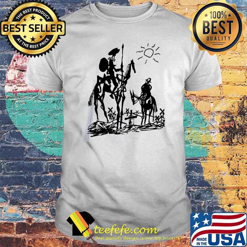 Don quixote vintage tilting with windmills shirt