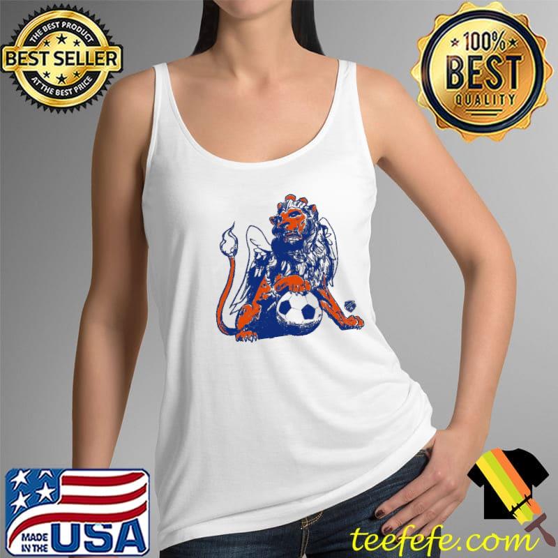 FC Cincinnati Lion and Ball Sketch Shirt Tank Top FC Cincinnati Lion and Ball Sketch Shirt Tank Top