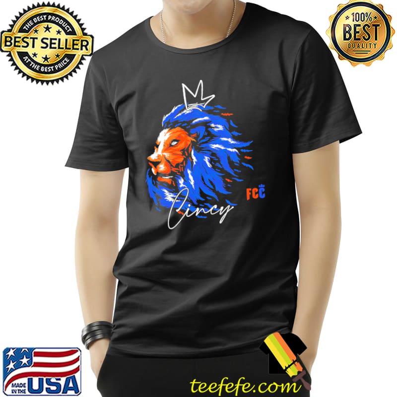 FC Cincinnati Lion Head Sketch King Shirt