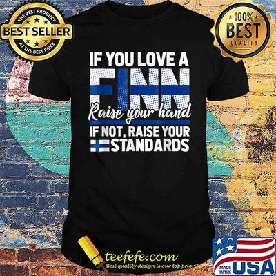 Finland T-Shirt Finn Finnish Flag For Men And Women T-Shirt