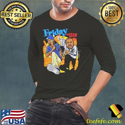 Friday the 13th jason voorhees crystal lake scary movie horror characters shirt