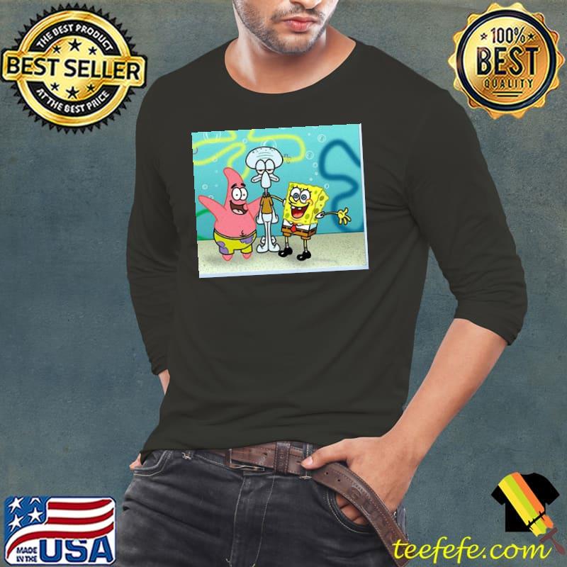 Funny art sponge bob Long Sleeve Tee Funny art sponge bob Long Sleeve Tee