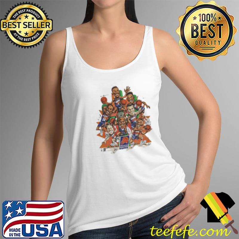 Funny catoon members phoenix suns basketball 90's Tank Top Funny catoon members phoenix suns basketball 90's Tank Top