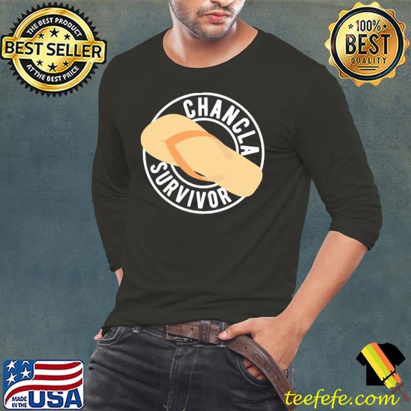 Funny chancla survivor Long Sleeve Tee Funny chancla survivor Long Sleeve Tee