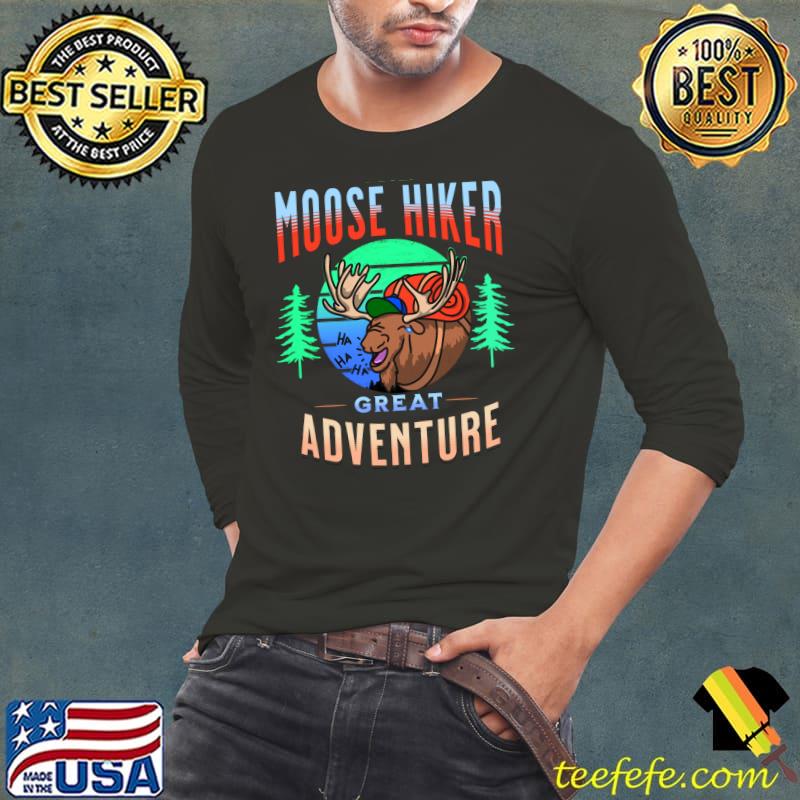 Funny Cool Moose Hiker - The Moose Great Adventure Essential T-Shirt Funny Cool Moose Hiker - The Moose Great Adventure Essential T-Shirt