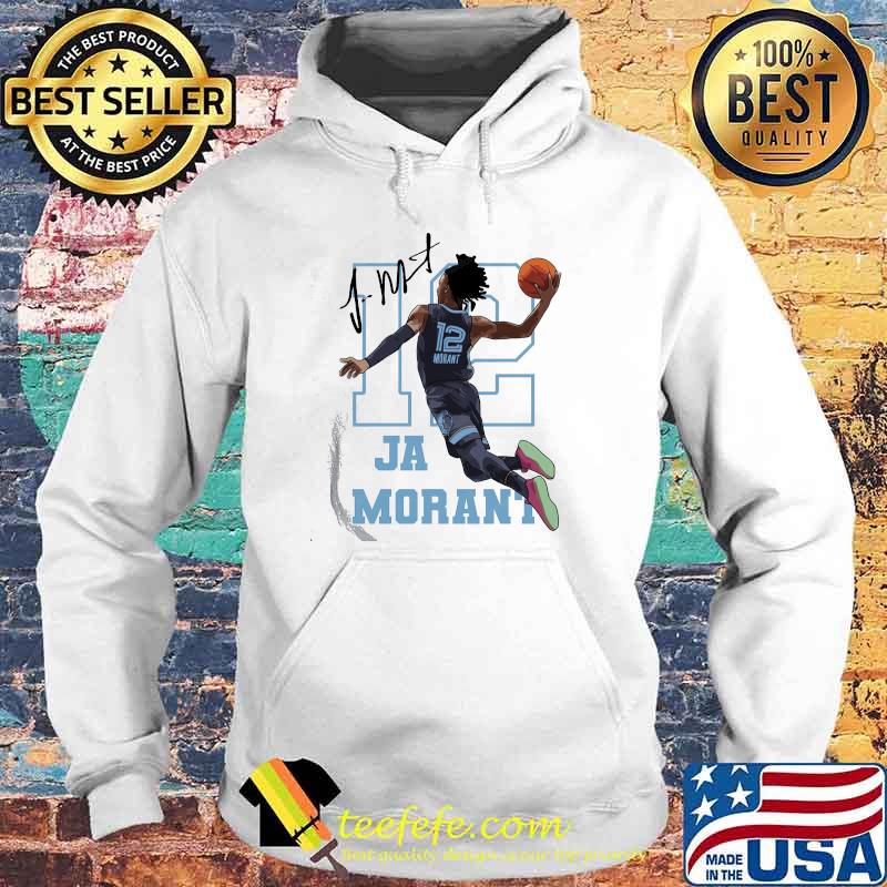 Ja Morant Memphis Grizzlies Basketball Signature Hoodie