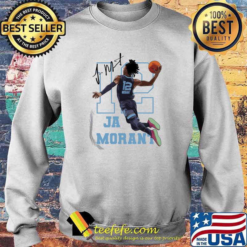 Graphic Design Ja Morant 12 Memphis Grizzlies Basketball Unisex T