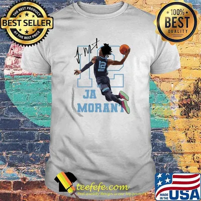 Graphic design ja morant signature memphis grizzlies basketball shirt