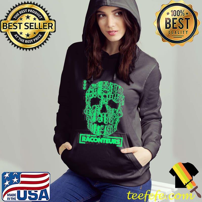 Green skull the raconteurs s Hoodie Green skull the raconteurs s Hoodie