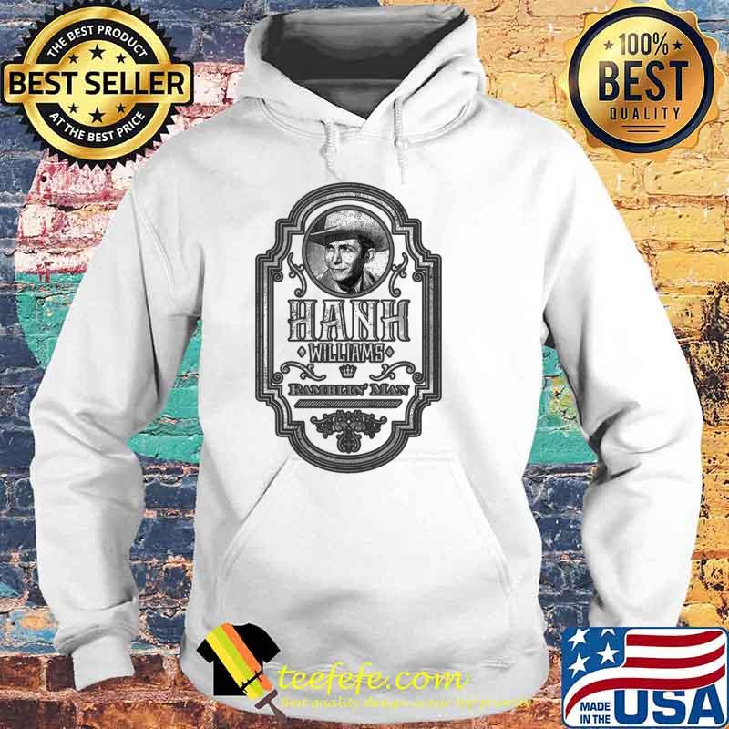 Hank williams ramblin vintage hooded Hoodie Hank williams ramblin vintage hooded Hoodie