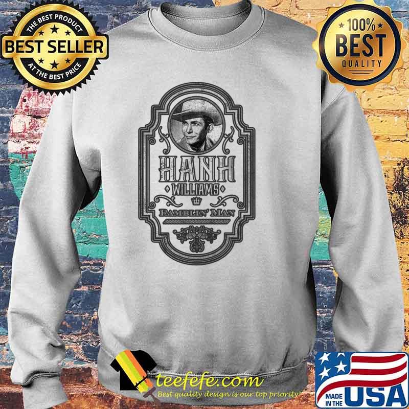 Hank williams ramblin vintage hooded Sweater Hank williams ramblin vintage hooded Sweater
