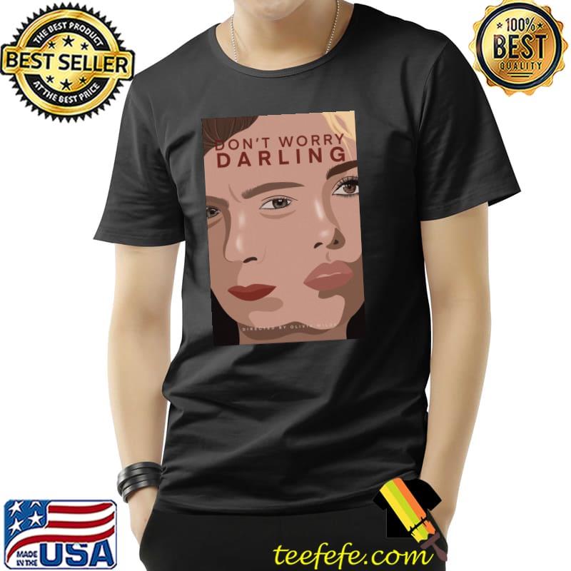 Harry styles don't worry darling concept shirt