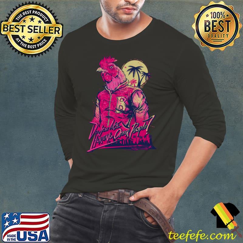 Hotline Miami - Richard Essential T-Shirt Long Sleeve Tee Hotline Miami - Richard Essential T-Shirt Long Sleeve Tee