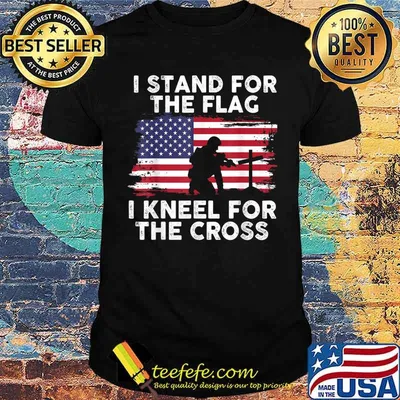 I Stand For The Flag Memorial Day Never Forget Veteran T-Shirt