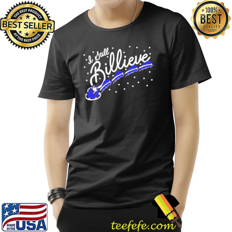 I still billieve Buffalo Bills christmas santa claus shirt