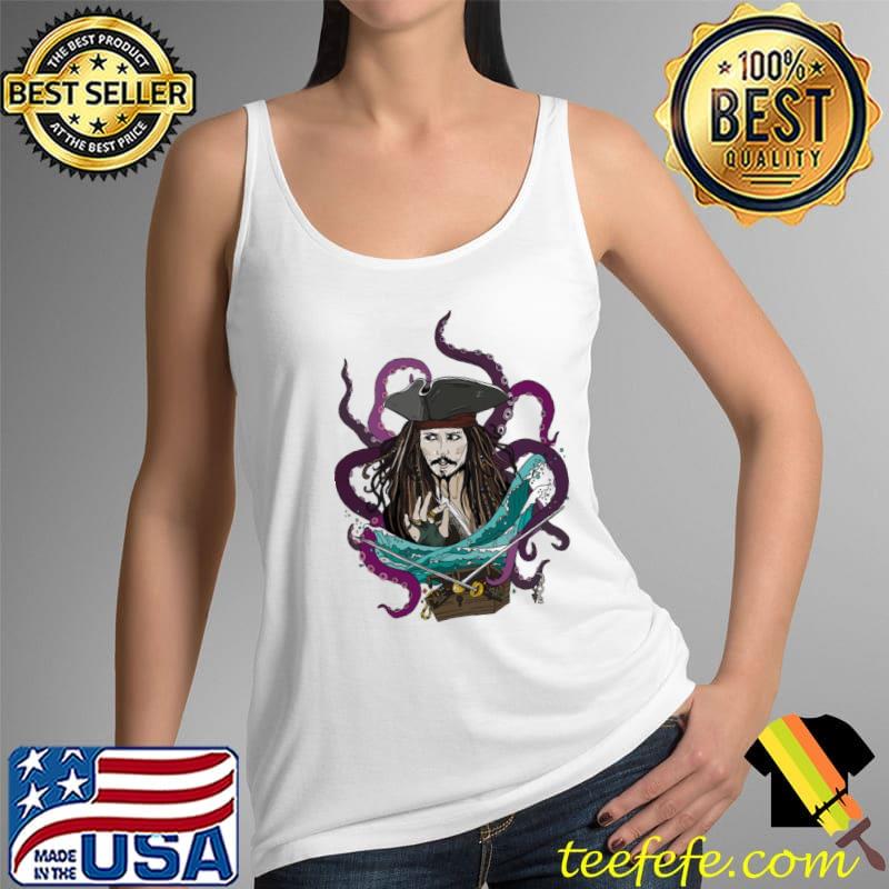 Jack sparrow and kraken s Tank Top Jack sparrow and kraken s Tank Top