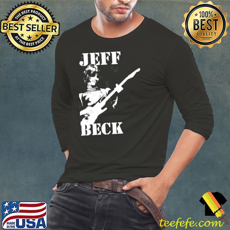 Jeff beck the white stencil shirt