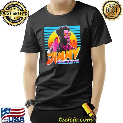 Jimmy buckets miamI outrun style shirt