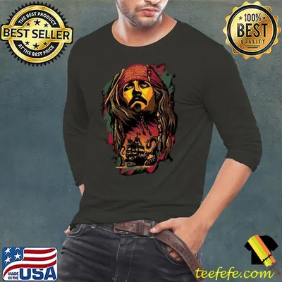 Johnny Depp Jack sparrow T-shirt