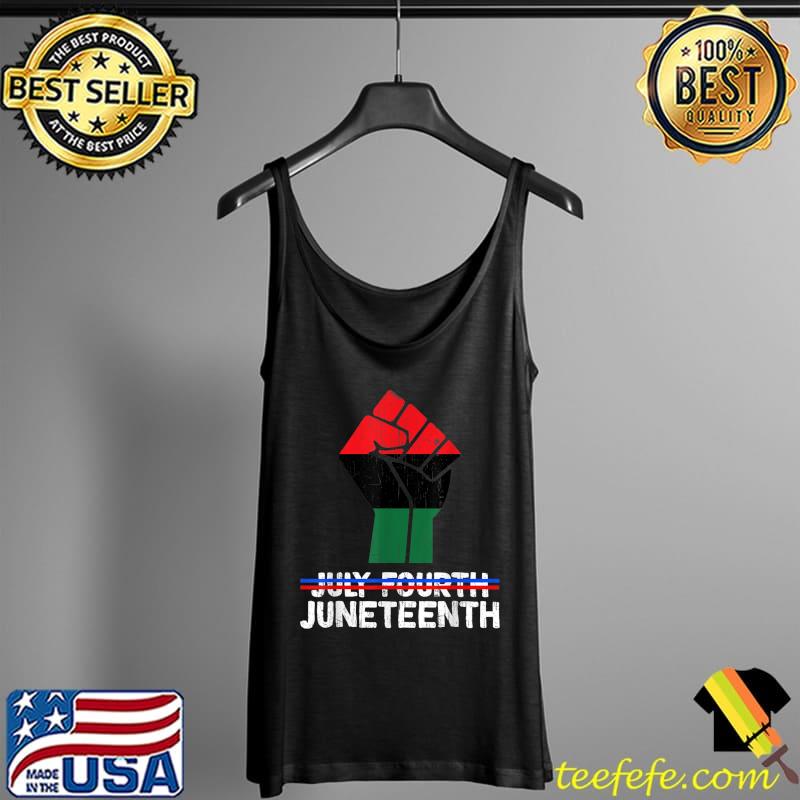 Juneteenth Black History American African Freedom Day T-Shirt Tank Top Juneteenth Black History American African Freedom Day T-Shirt Tank Top
