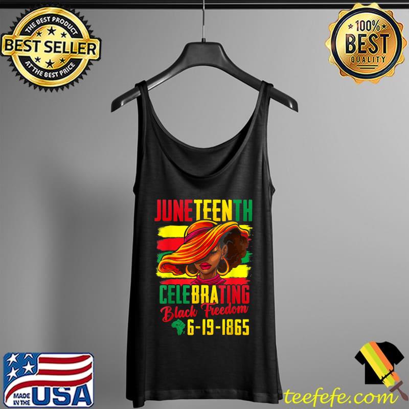 Juneteenth Celebrating Black Freedom 1865 African American T-Shirt Tank Top Juneteenth Celebrating Black Freedom 1865 African American T-Shirt Tank Top