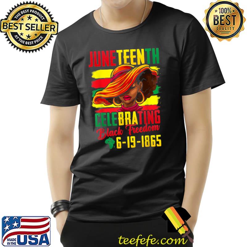 Juneteenth Celebrating Black Freedom 1865 African American T-Shirt Unisex Juneteenth Celebrating Black Freedom 1865 African American T-Shirt Unisex