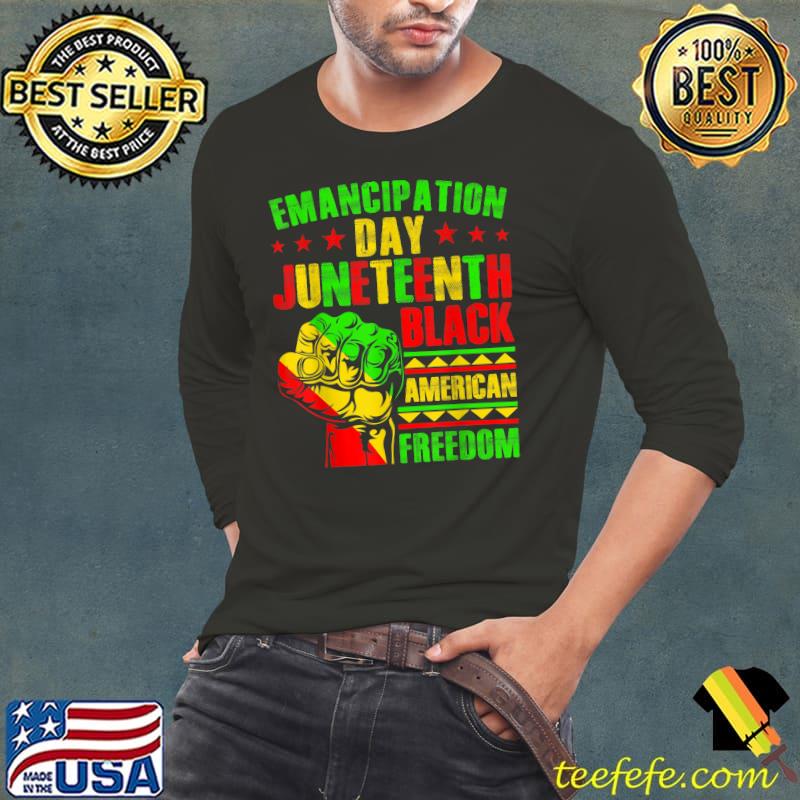 Juneteenth for Women Men African American Freedom Juneteenth T-Shirt