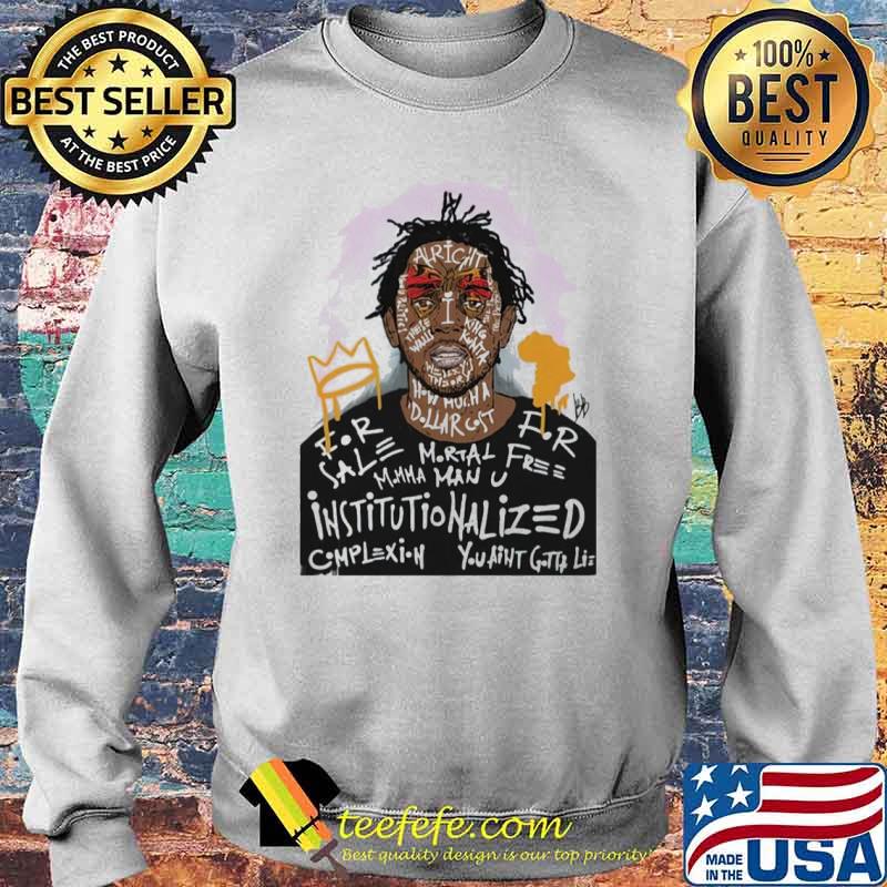 Kendrick lamar art hooded Sweater Kendrick lamar art hooded Sweater