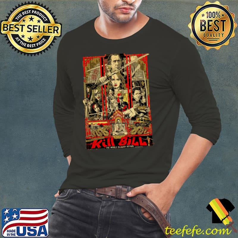 Kill Bill - The Whole Bloody Affair Essential T-Shirt Long Sleeve Tee Kill Bill - The Whole Bloody Affair Essential T-Shirt Long Sleeve Tee