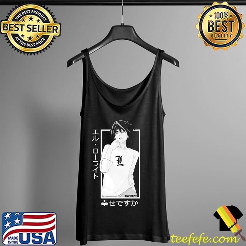L art death note japanese anime s Tank Top L art death note japanese anime s Tank Top