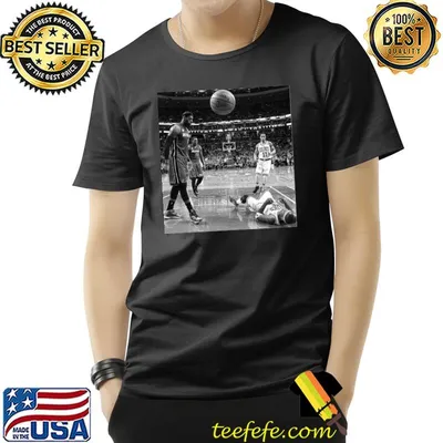 Lebron james dunk on jason terry shirt