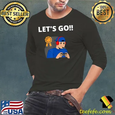 Let's Go Gamer Graphic T-Shirt