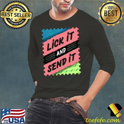 Lick It And Send It F1 Stamp T-shirt