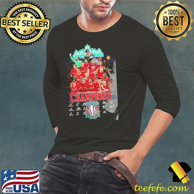 Liverpool final 2021 2022 uefa champions league thank you for the memories shirt