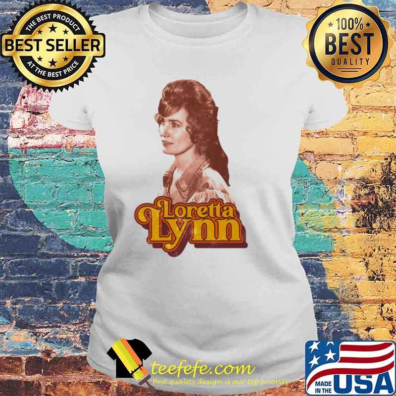 Loretta lynn retro country music legend tribute hooded Laides tee Loretta lynn retro country music legend tribute hooded Laides tee