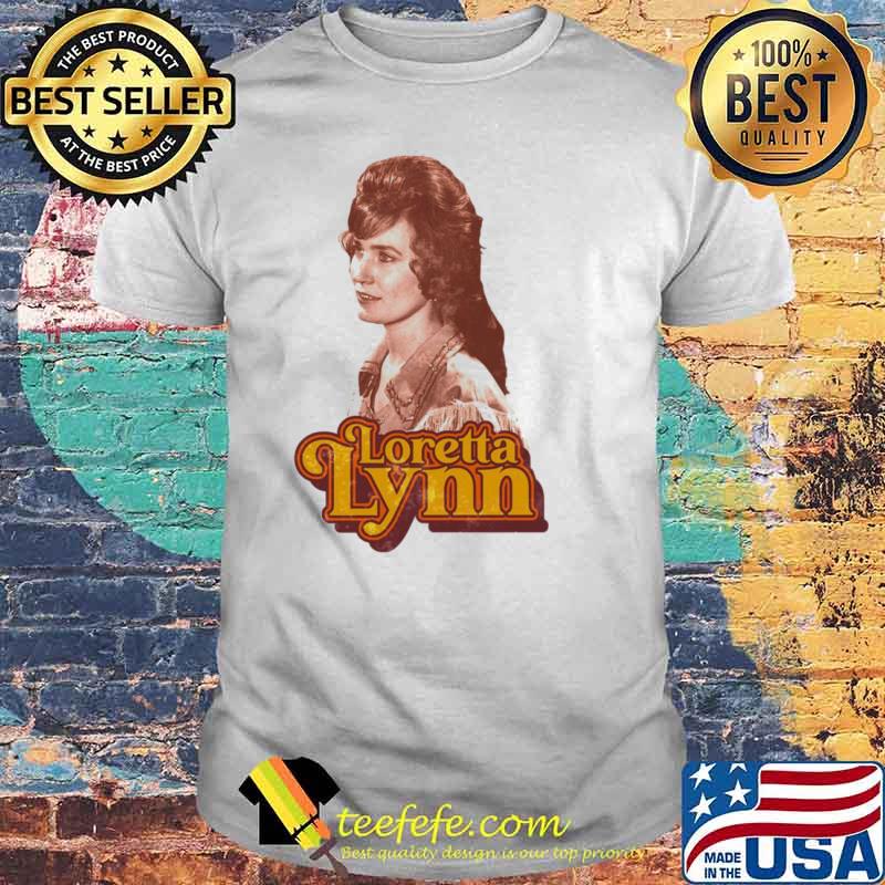 Loretta lynn retro country music legend tribute hooded shirt