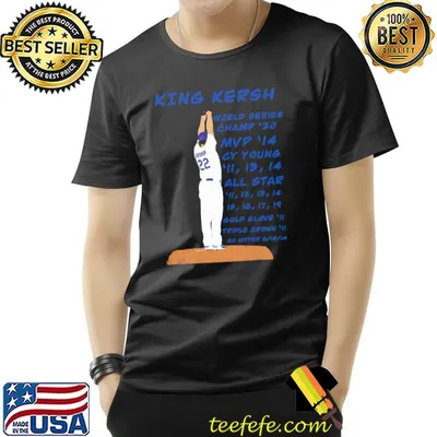 Los angeles Dodgers major league baseball clayton kershaw shirt