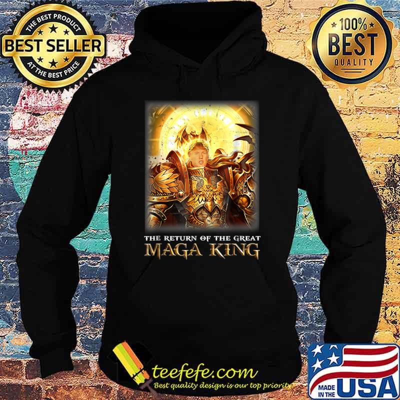 Mega King USA Flag Proud Ultra Maga Trump 2024 T-Shirt Hoodie Mega King USA Flag Proud Ultra Maga Trump 2024 T-Shirt Hoodie