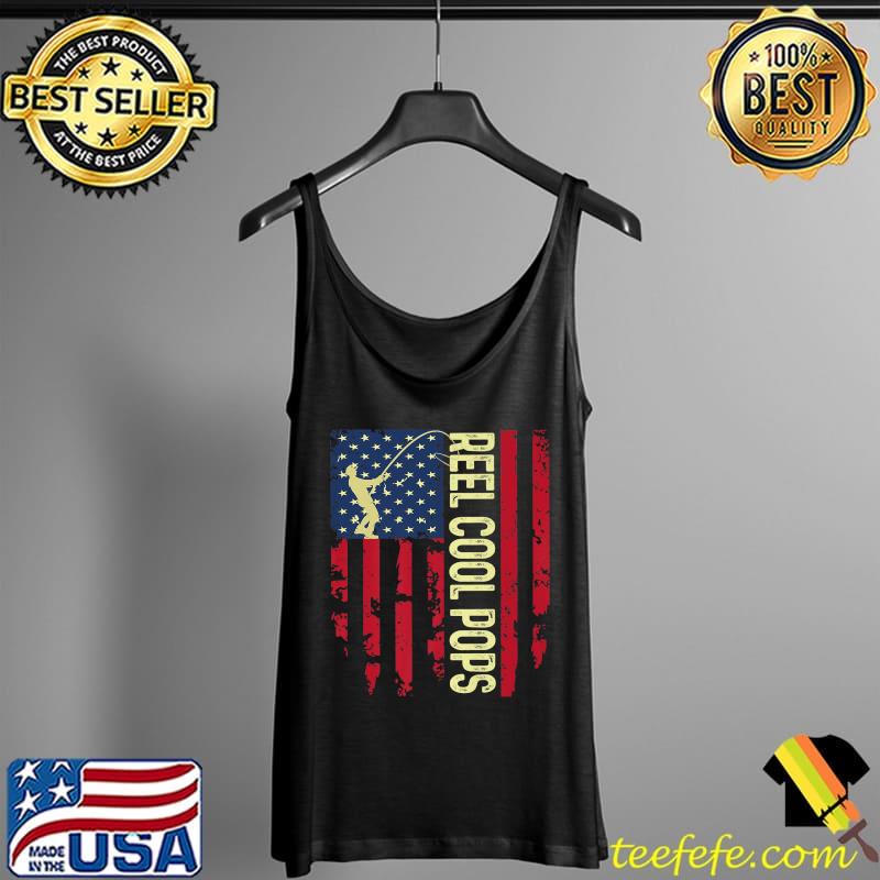 Mens Retro American Reel Cool Pops For Best Daddy Father's Day Premium T-Shirt Tank Top Mens Retro American Reel Cool Pops For Best Daddy Father's Day Premium T-Shirt Tank Top