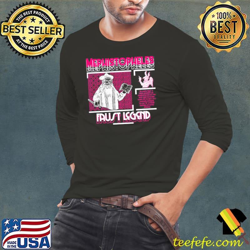 Mephistopheles the legend doctor faust Long Sleeve Tee Mephistopheles the legend doctor faust Long Sleeve Tee