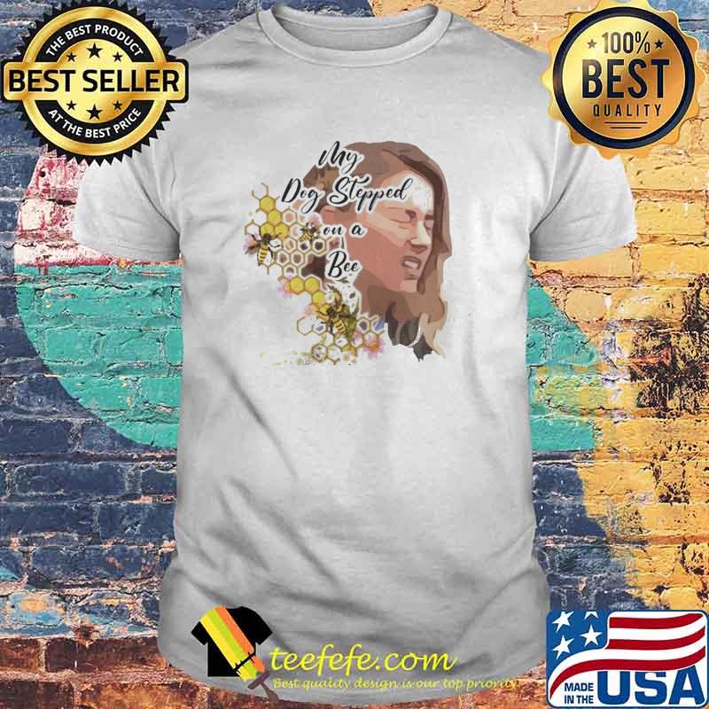 My dog stepped on a bee amber heard johnny depp justice for johnny trial hearsay mega pint shirt