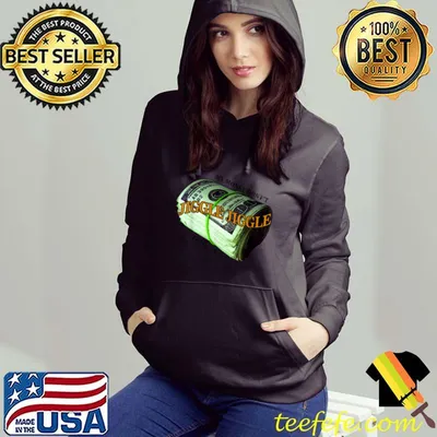 My Money Don’t Jiggle It Folds Funny Trendy Women Men T-Shirt