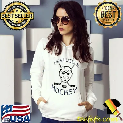 Nashville hockey pixel shirt