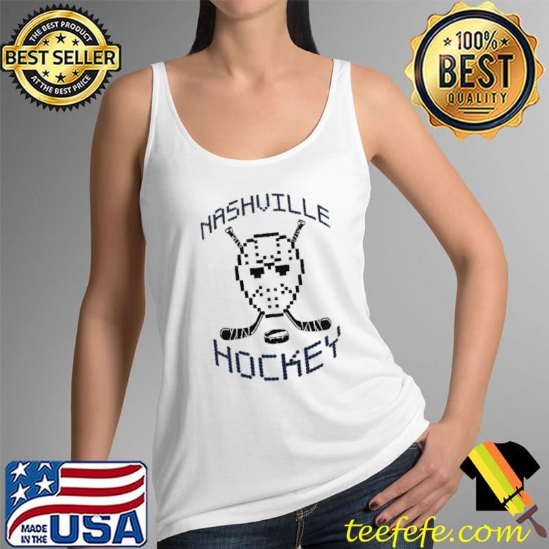 Nashville hockey pixel Tank Top Nashville hockey pixel Tank Top