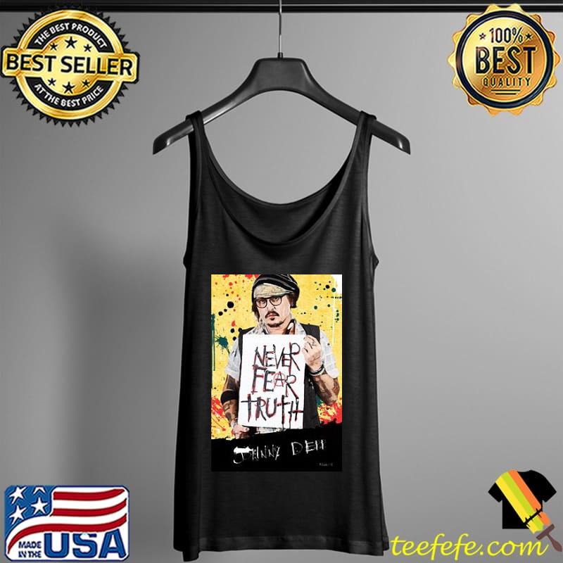 Never fear truth johnny depp mega pint Tank Top Never fear truth johnny depp mega pint Tank Top