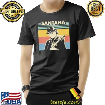 Old vintage Santana shirt