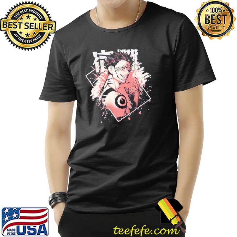Painting style sukunajujutsu kaisen shirt