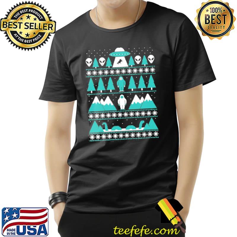Paranormal christmas style shirt