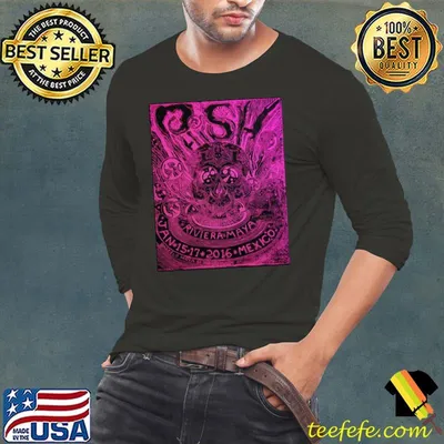 Pink art 2016 phish riviera maya shirt