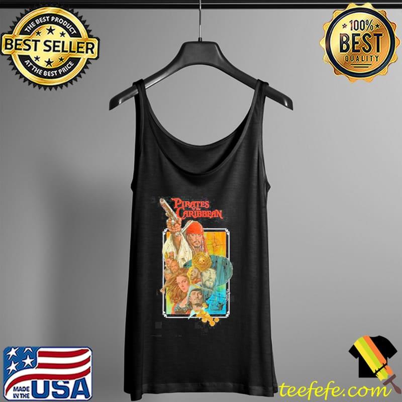 Pirates of the caribbean johnny depp art Tank Top Pirates of the caribbean johnny depp art Tank Top